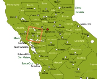 napa map